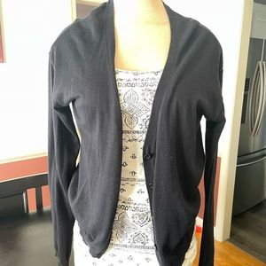 Maurice’s black and cream patterned small cami